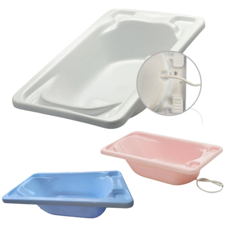 Banheira Bebê Plástica Rígida Branca – Ga