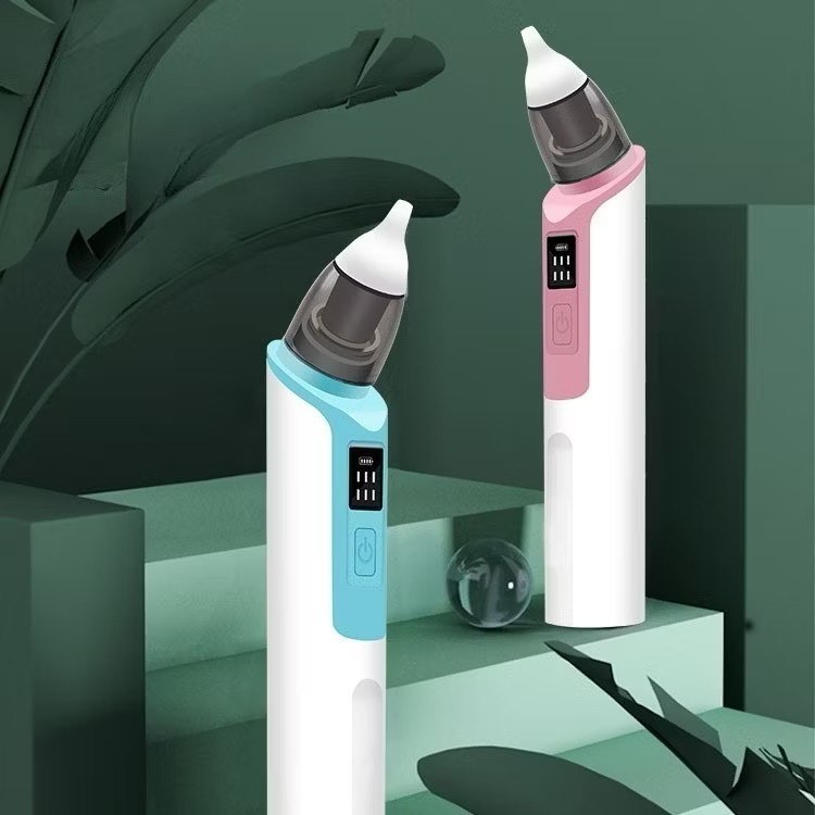 Aspirador Nasal Recarregável Para Bebês Silicone