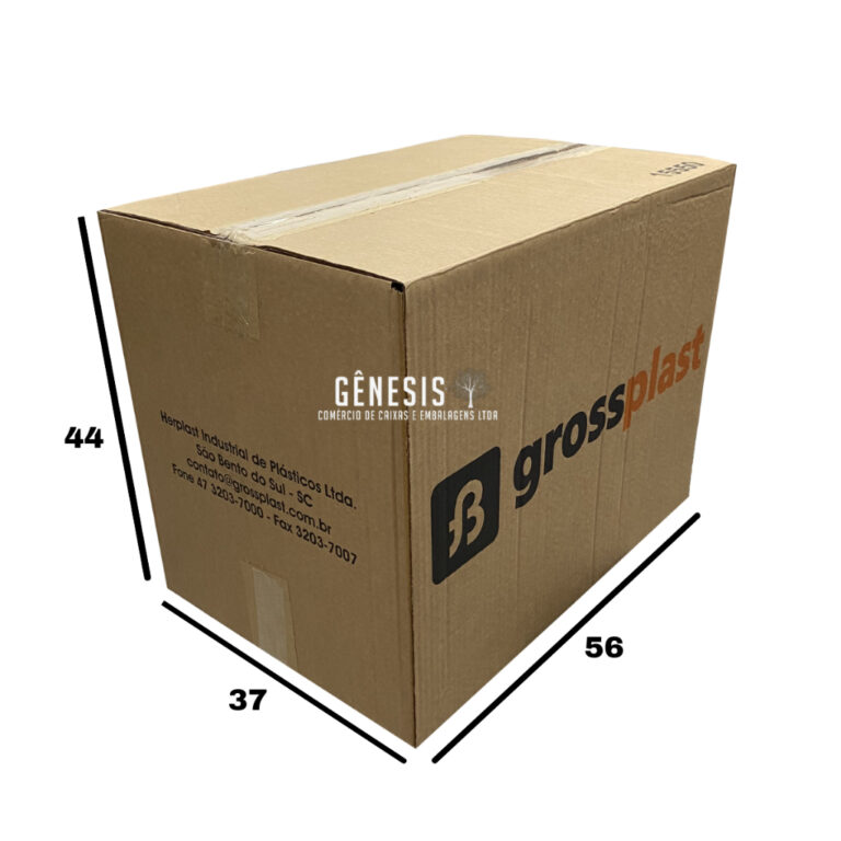 Kit Mudança 10 Caixas De Papelão Grande 56x37x44