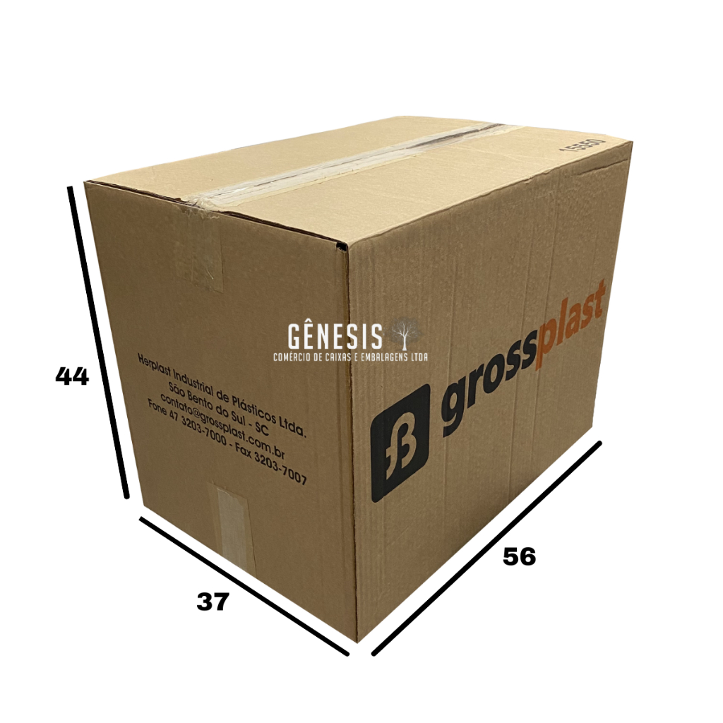Kit Mudança 10 Caixas De Papelão Grande 56x37x44 Seminova Kraft C/Logo ( MEDIDA APROXIMADA)