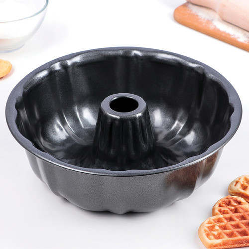 Forma Redonda com Furo Central de Pudim Bolo Torta