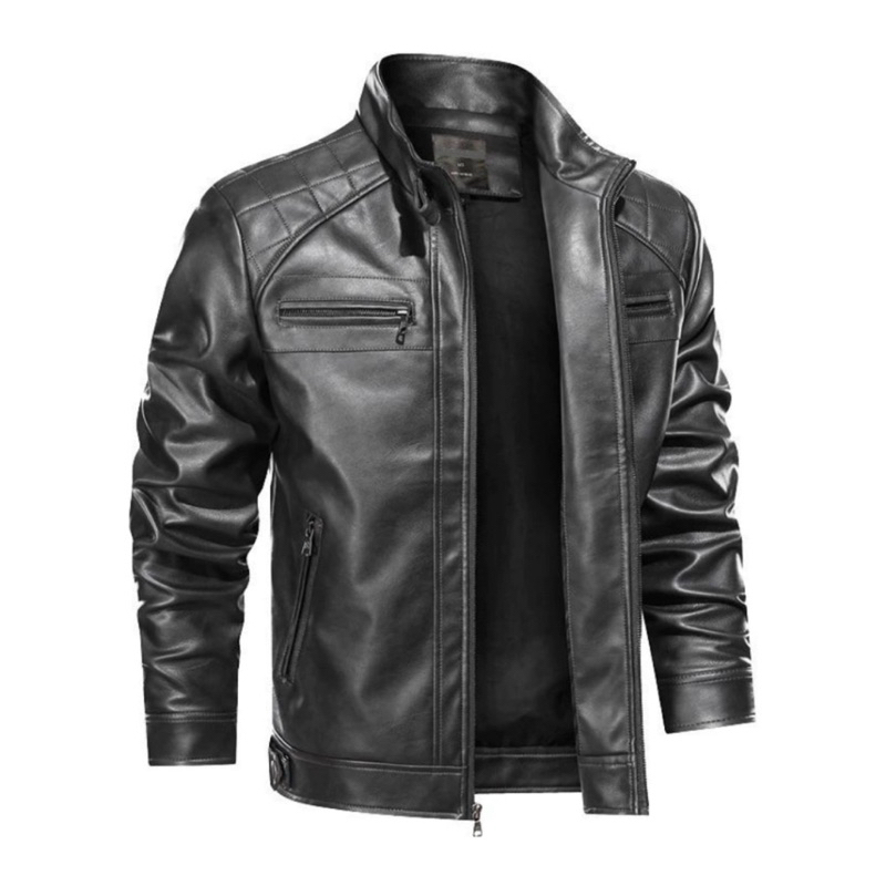 Jaqueta Couro Motoqueiro Ecologica Importada Quente