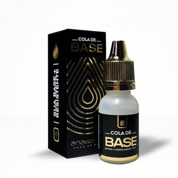 Cola de Base e Glitter Anairana Makeup Pro 10ML &#