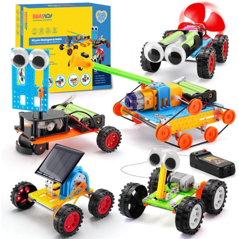 Kit de Construção de Robôs Científicos 5 em 1,
