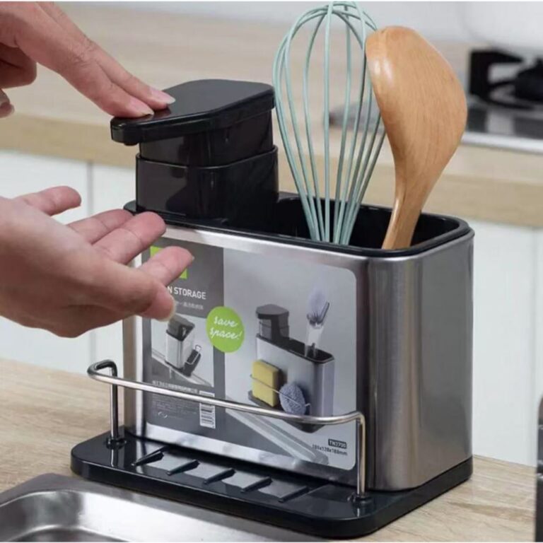 Escorredor Organizador Utensílios Cozinha Faqueir