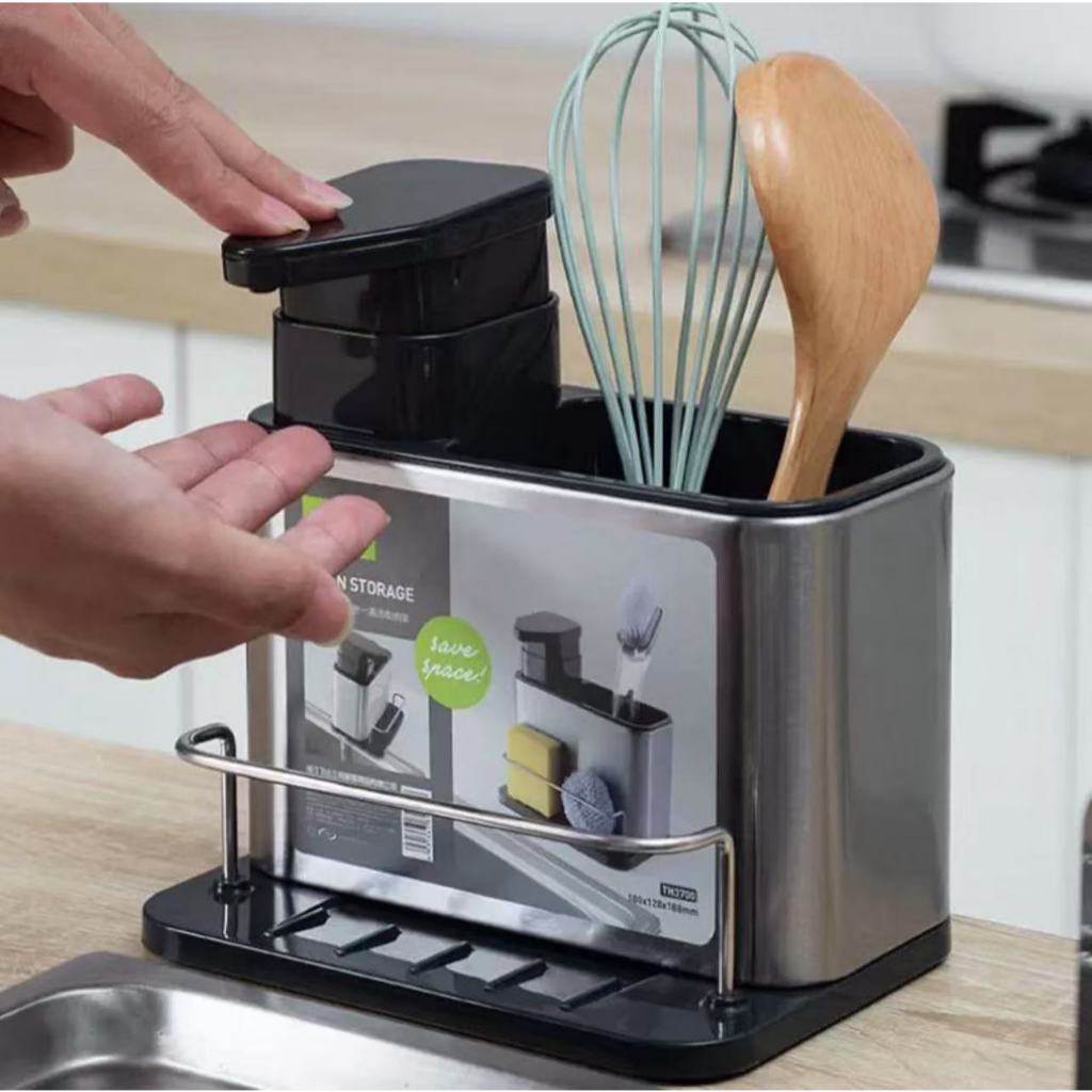 Escorredor Organizador Utensílios Cozinha Faqueiro Faca Suporte ou de louça de cozinha Dispensador d