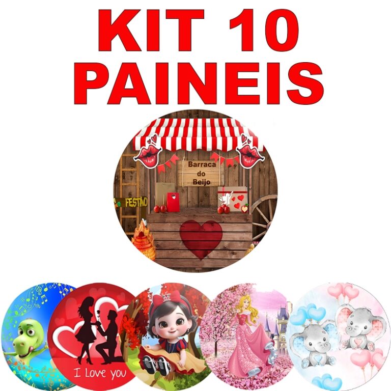 Kit da 10 Paineis de 50 cm pronta entrega Promoç�