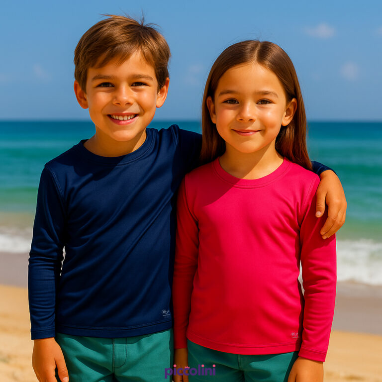 Kit com 2 Camisas térmicas Infantil  e Juvenil Un