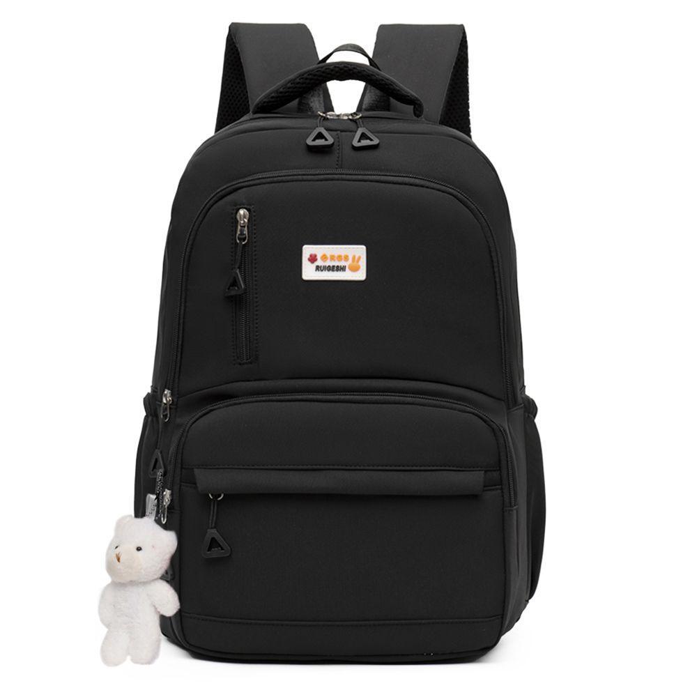 Oferta Relâmpago da LojaMochila Bolsa Media casual nova e leve para estudantes do ensino médio