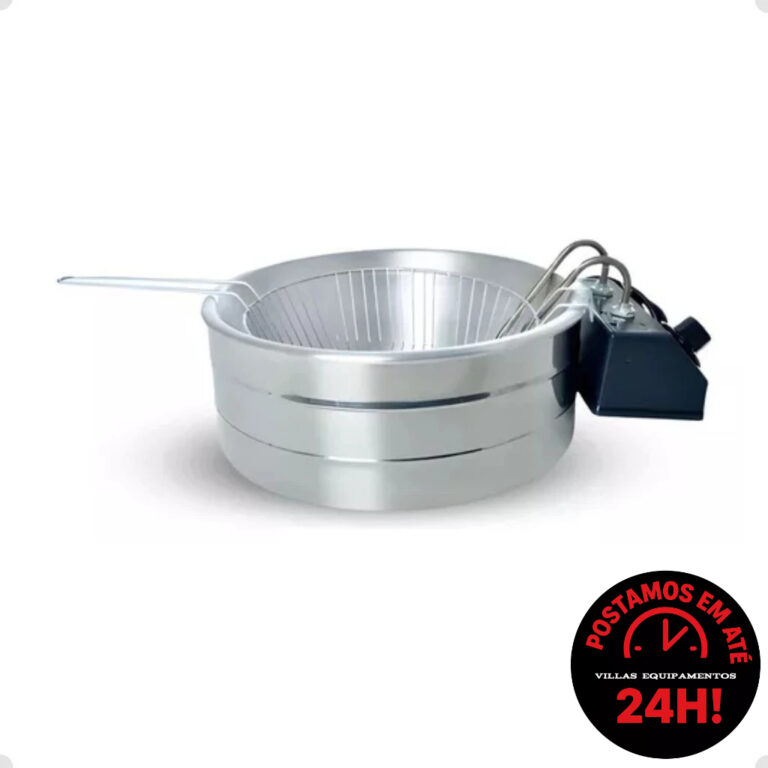 Fritadeira Elétrica Inox 5 Litros Industrial Prof