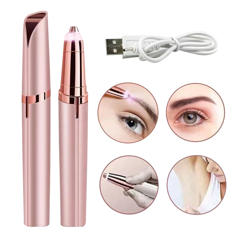 Depilador Elétrico de Sobrancelha Portátil Feminino Sploro | Aparelho Removedor de Pelos Facial Indo