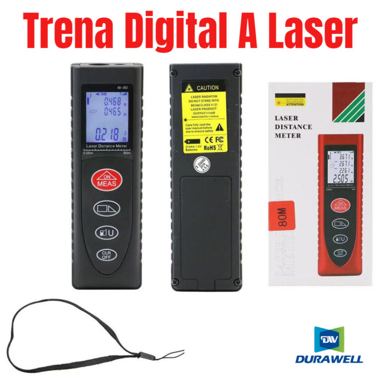 Trena Digital A Laser Profissional até 80m –