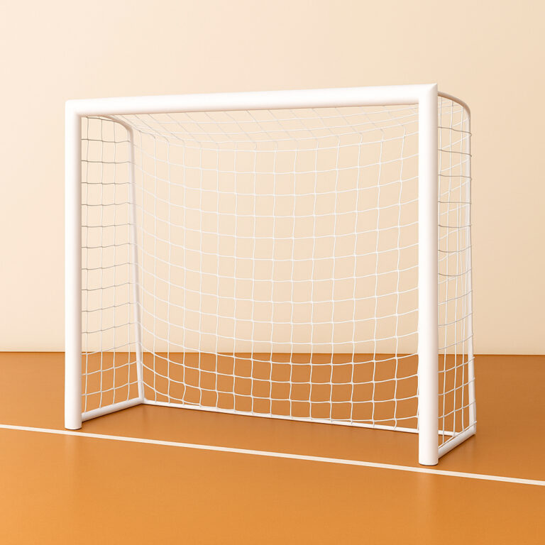 MEIO PAR DE REDE PARA  FUTEBOL DE SALÃO FUTSAL 2M