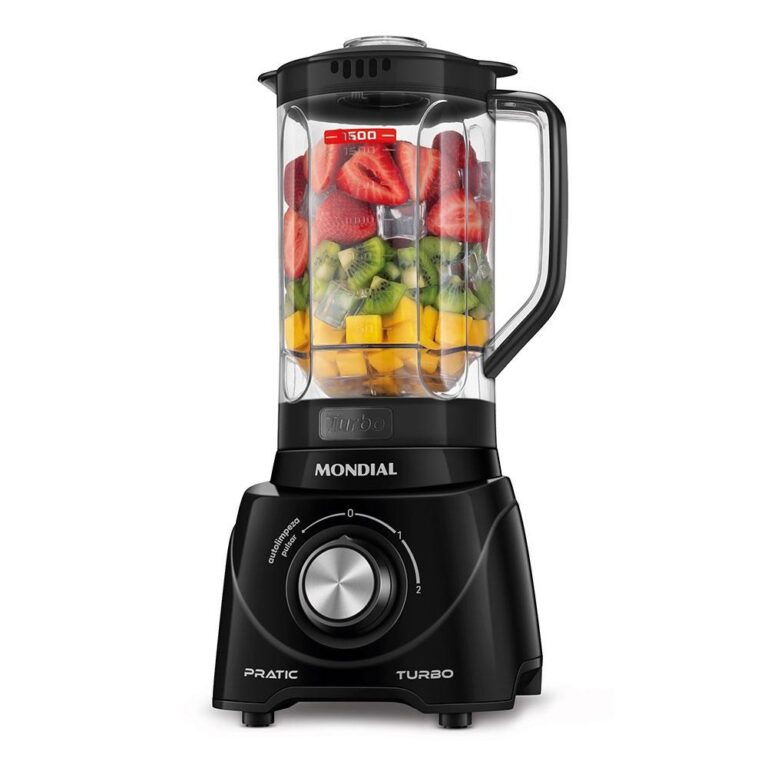 Liquidificador Pratic Turbo L98B Mondial Preto 127