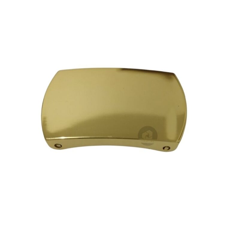 fivela dourada banhada duas garras EB MB CM