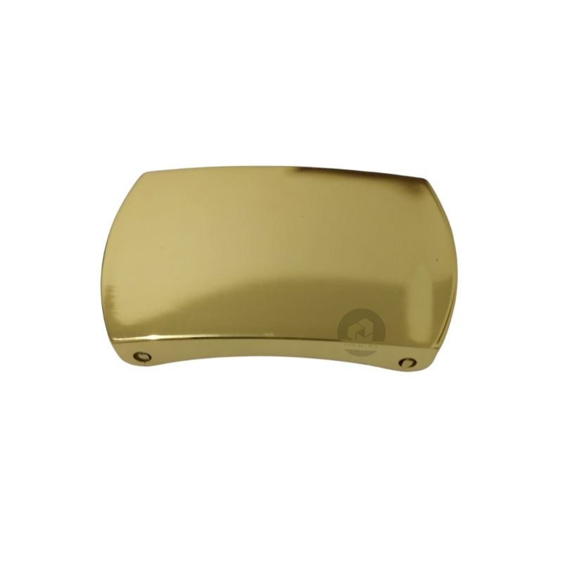 fivela dourada banhada duas garras EB MB CM