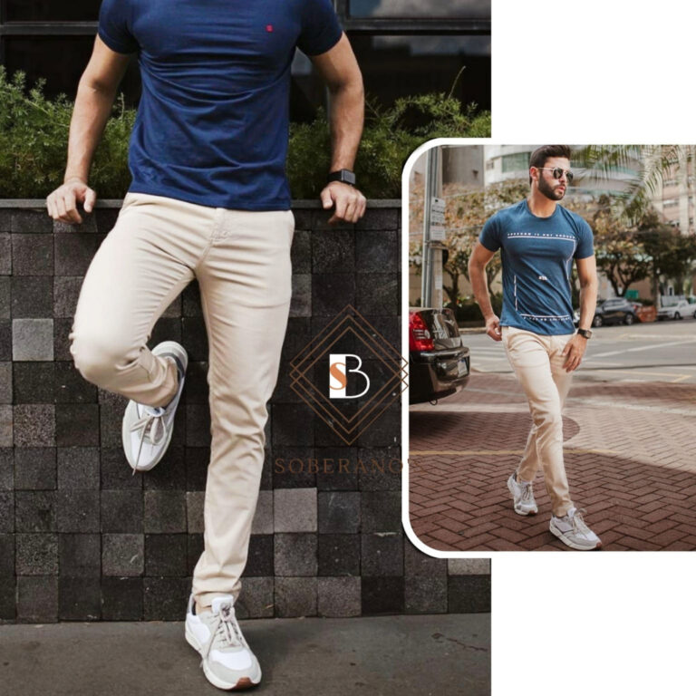 Calça Masculina Sport Fino ALFAIATARIA Skinny Sli