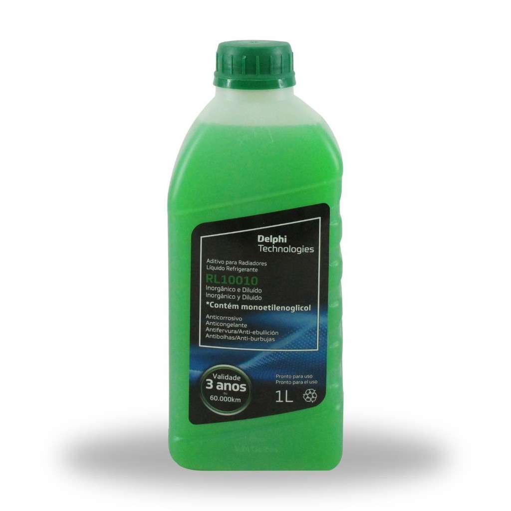 ADITIVO RADIADOR PARA PRONTO PARA USO INORGANICO 1L VERDE RL10010 CD FILIAL PR
