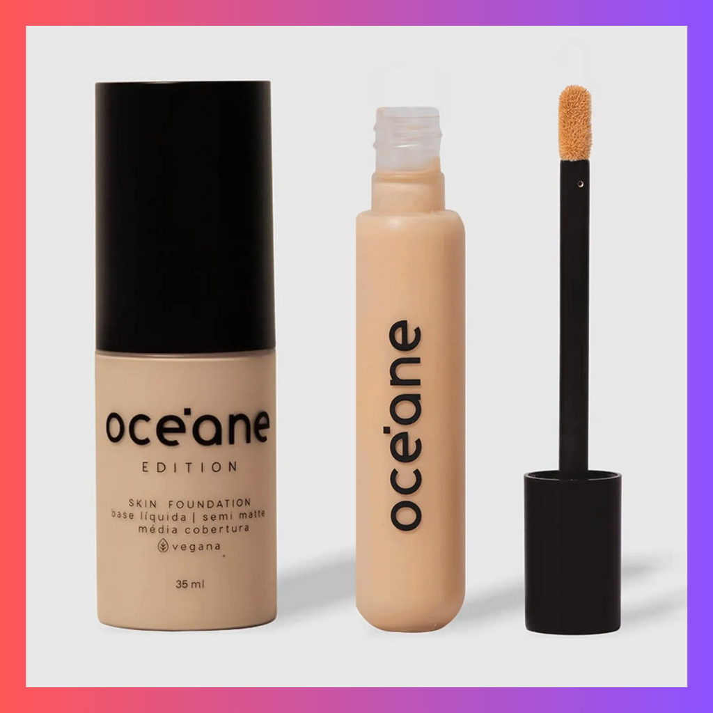KIT Océane – Base Líquida 35ml + Corretivo Líquido 15g