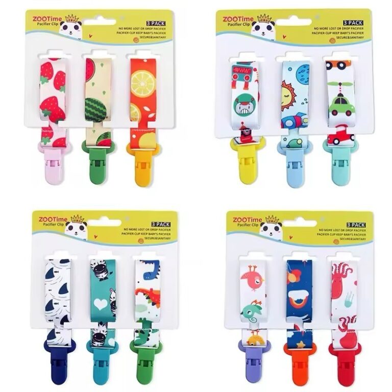 Kit 3 ou 6 Unid Prendedor Universal Chupeta P/beb�