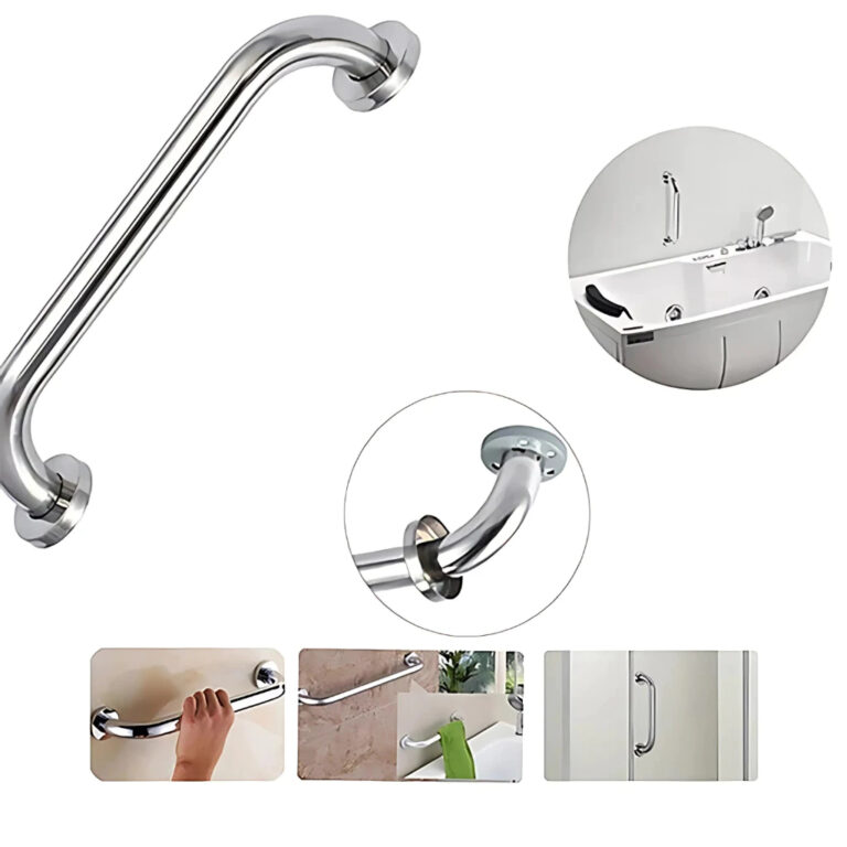 Barra De Apoio Para Banheiro de Aço Inox Suporte 