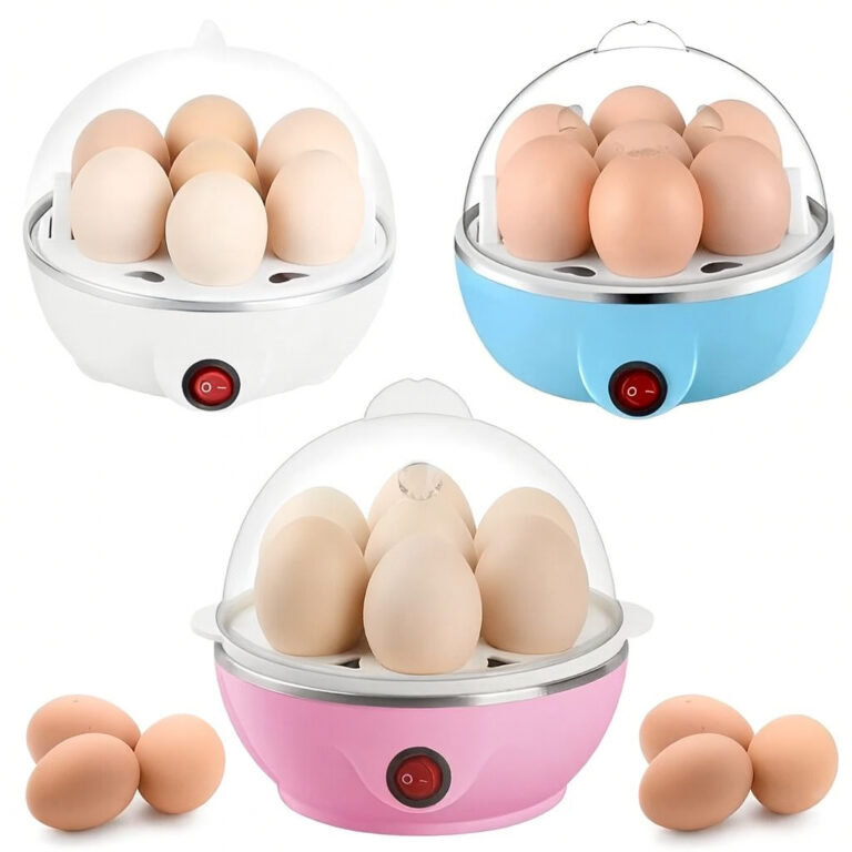 Cozedor de Ovos Elétrico Portátil Cozinha à Vap