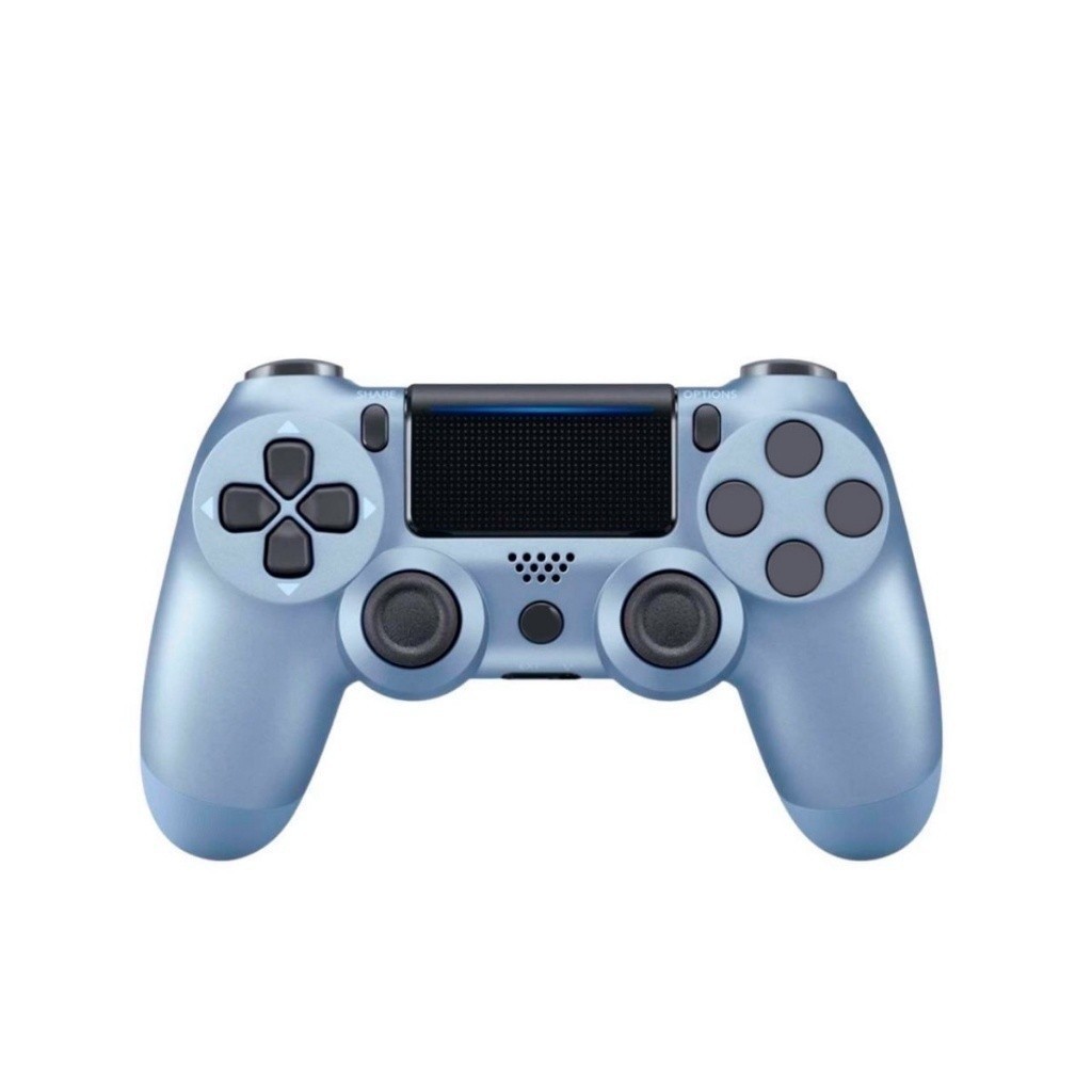 Controle USB Com Fio Estilo DualShock 4 para PS4, PC e Notebook | Gamepad Ergonômico com Vibração e