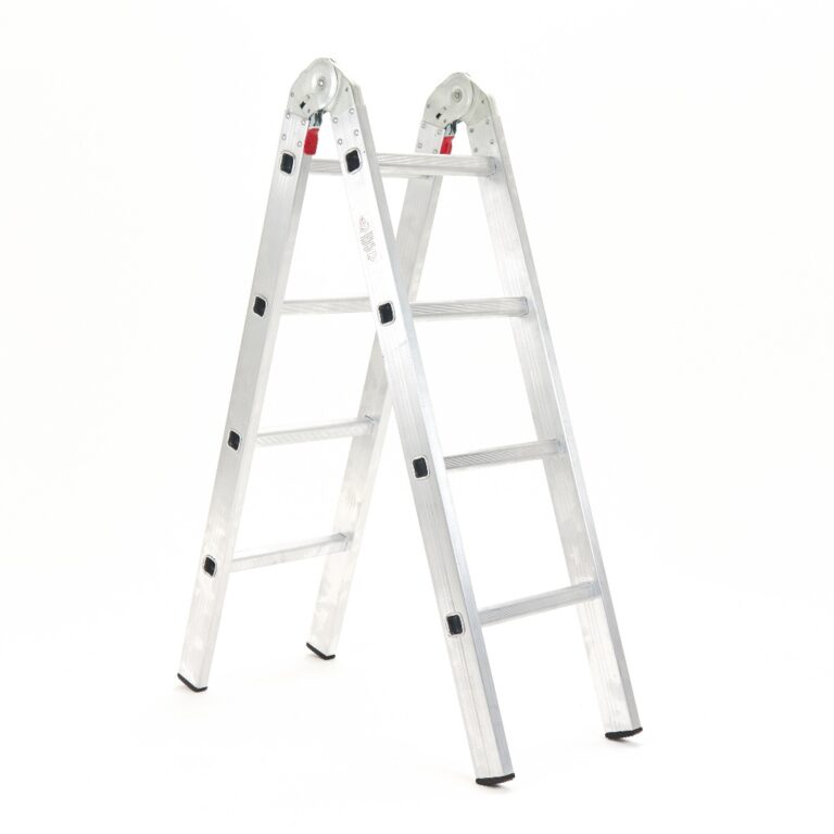 Escada de Alumínio 8 Degraus 2,22m De Altura Tota