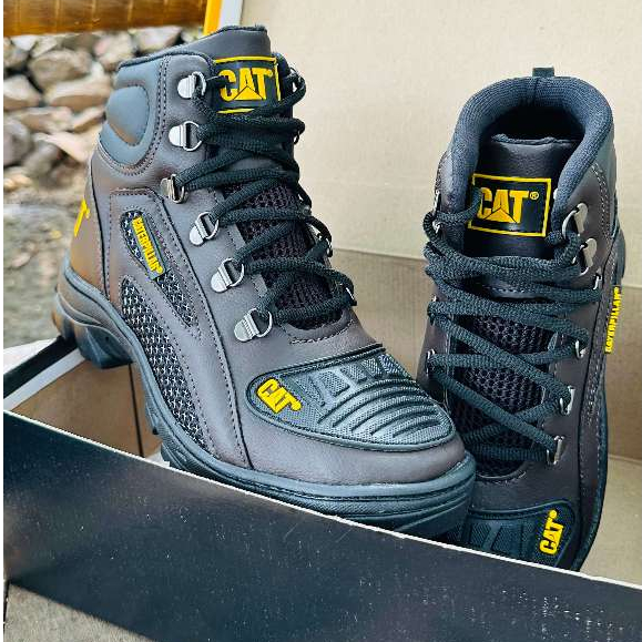 Coturno Bota Caterpillar Masculina Impermeável Co