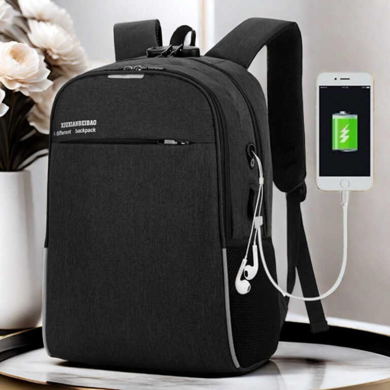 Mochila Notebook Anti Furto E Anti-roupo Com Cadea