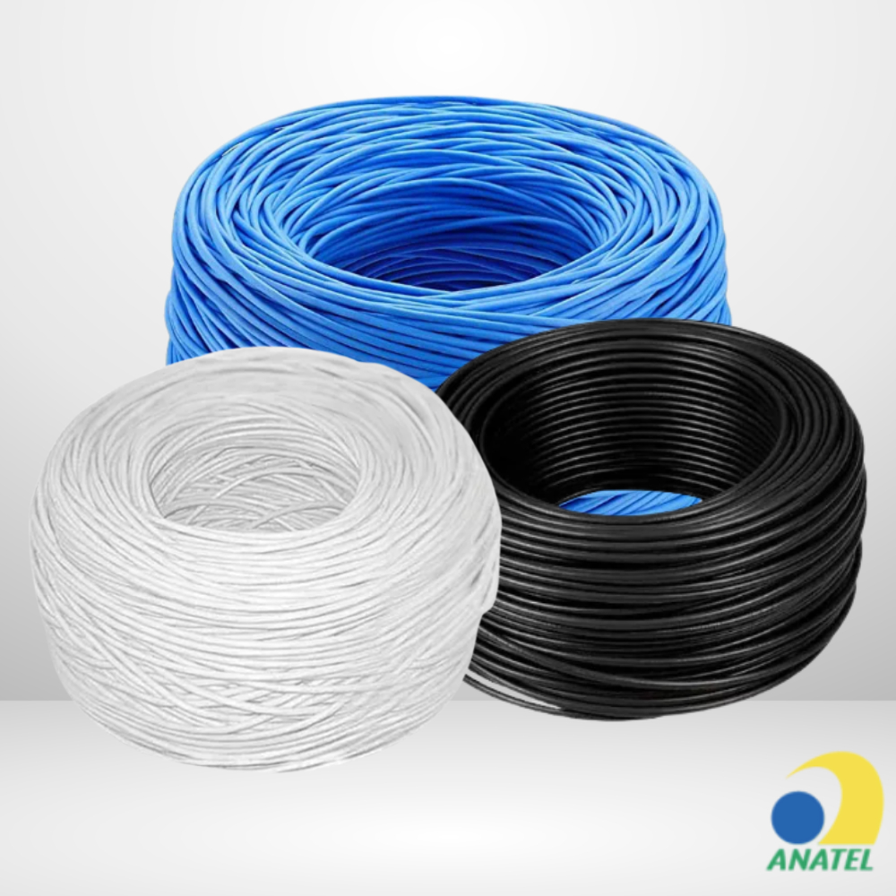 Cabo 4 Pares 30/50/100 Metros CFTV Multicâmeras Condutti