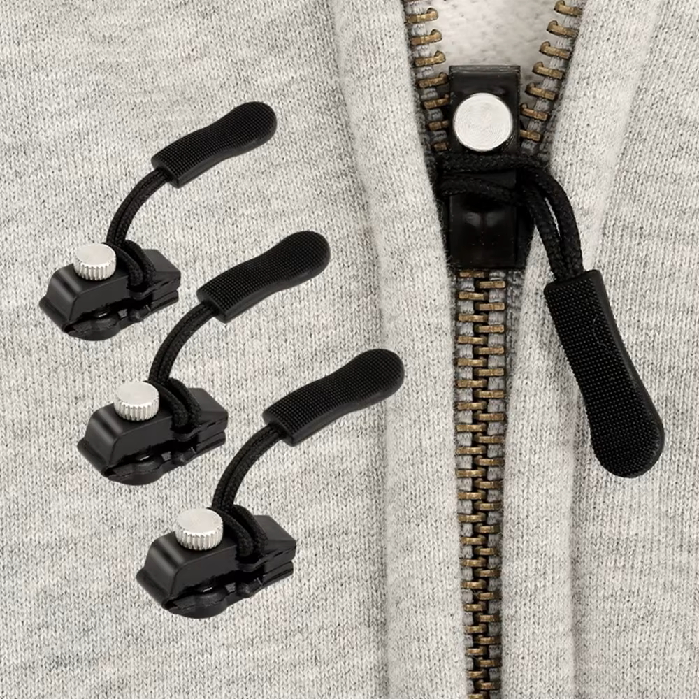 Zíper de Reparo Universal Conserto em Geral Instantâneo Sem Costura Prático Bolsa Malar Mochilas