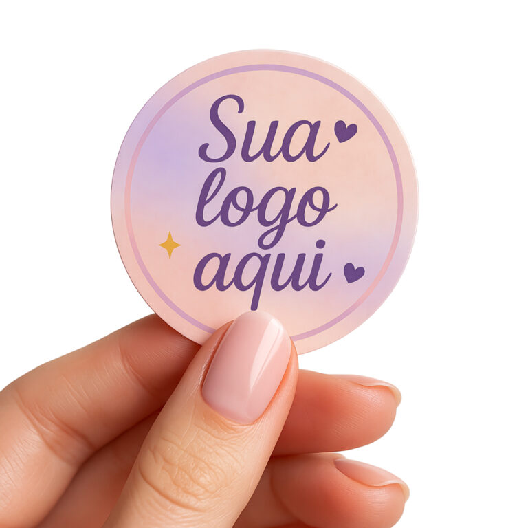 100 Etiquetas Personalizadas Adesivo Vinil Persona