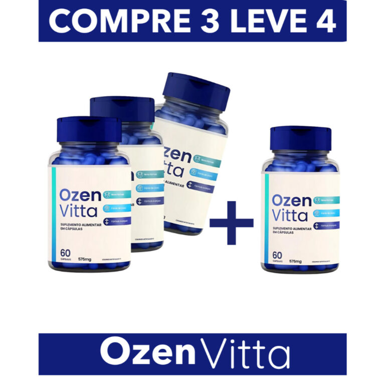 LIMITADO – Pague 3 Leve 4 OzenVitta Original