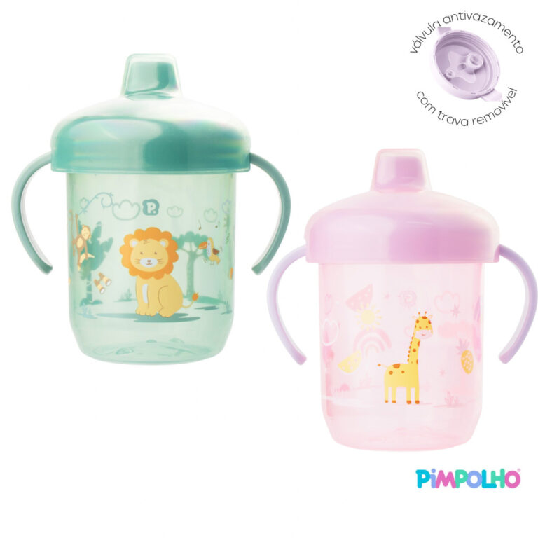 Copo Treinamento Infantil Antivazamento Bico Rigid