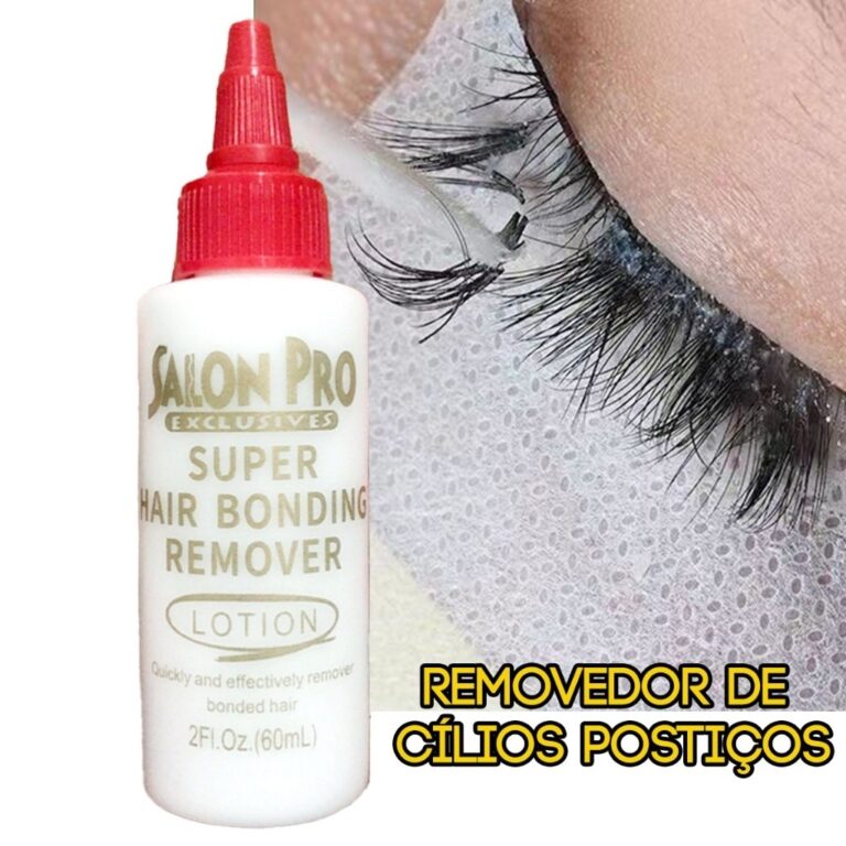 Removedor Salon Pro 60ml Profissional Para Cílios
