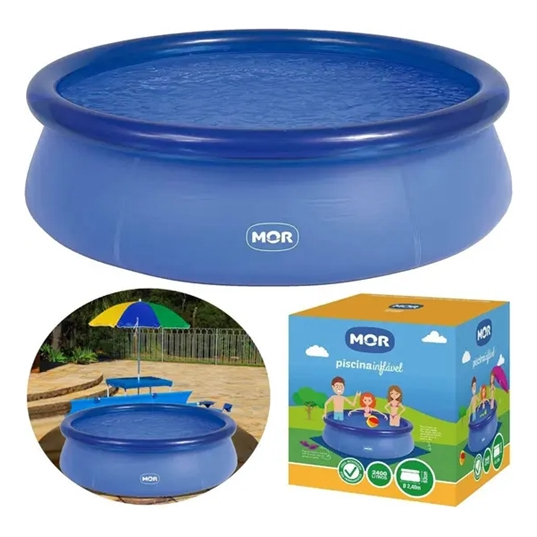 Piscina Splash Fun Redonda Inflável 2400 Litros &
