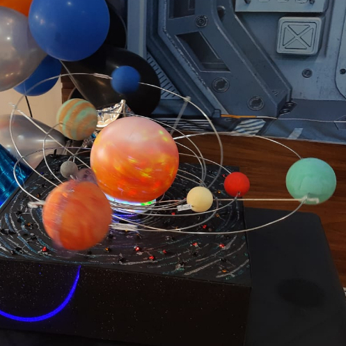 SISTEMA SOLAR KIT PARA MAQUETE