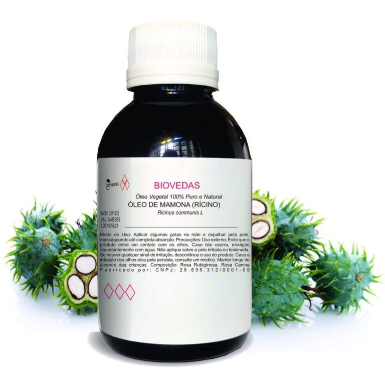 Óleo de Rícino 100% Puro 100ml