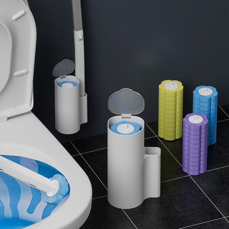 Escova descartável Para Vaso sanitário e Parede Banheiro -T1