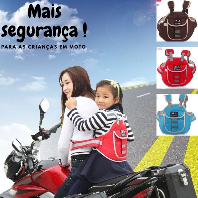cinto de segurança moto cinta canguru  para crian