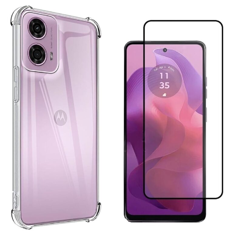 Película + Capa Para Moto G24. Kit Motorola Capin