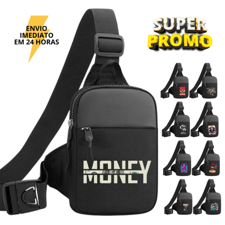 Shoulder Bag  Transversal Pequena Impermeável Uni
