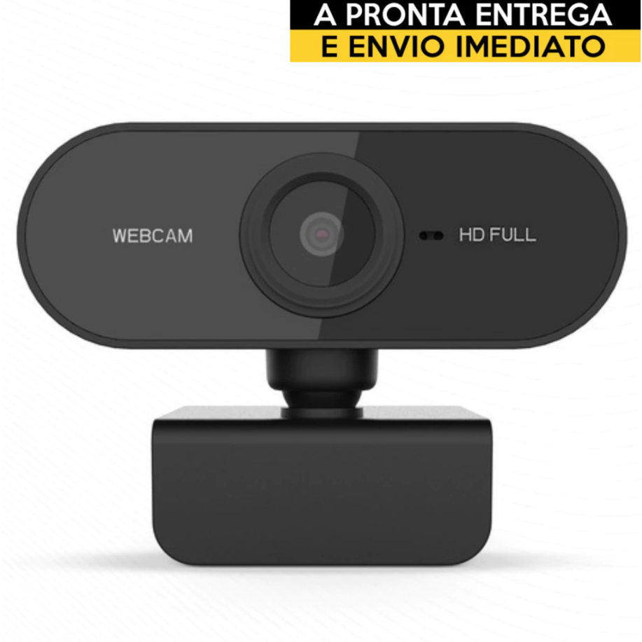 Webcam Câmera Full Hd Computador 1080p Usb Visão 360. Videoconferência Vídeos PC Notebook