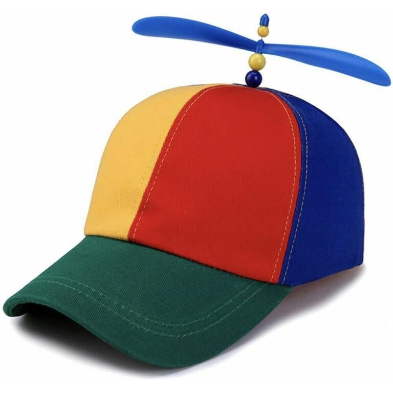 Boné Malandro com hélice de helicóptero de beis