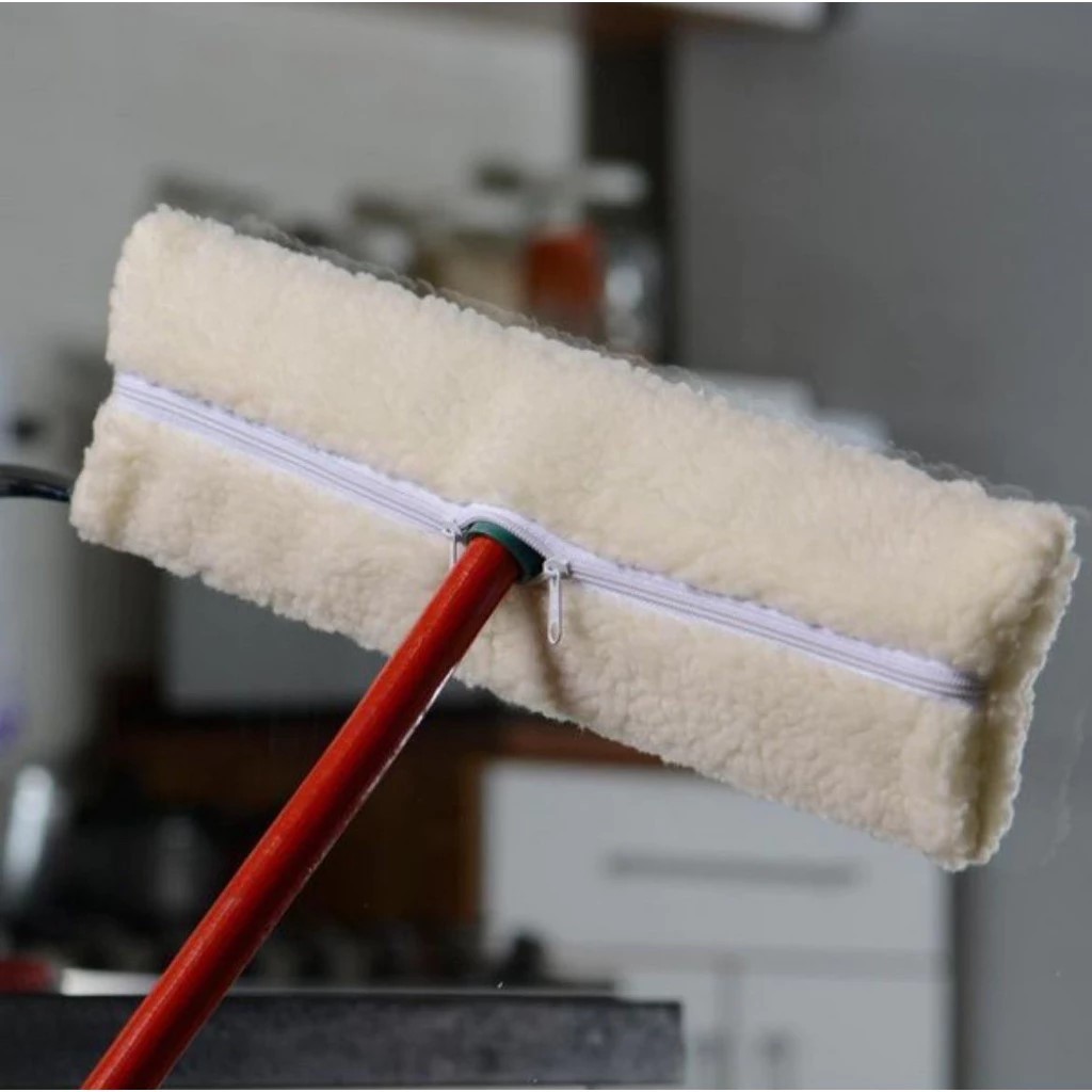 Kit 3 Capas De Rodinho Limpa Bem Tira Pó Luva De Rodinho Prático Mop Pano Sherpa