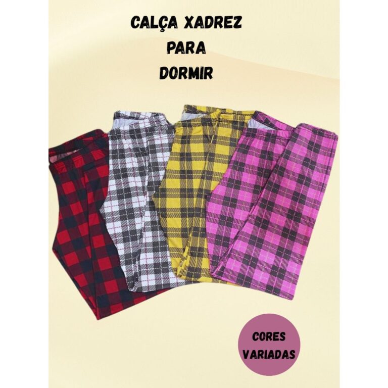Calça Barata FINA pra ficar em casa Pijama