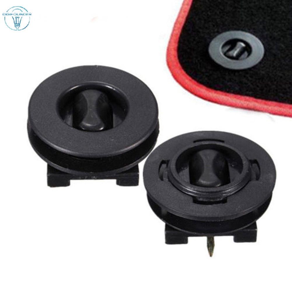DG 2 Pcs Grampos De Fixação De Fivela Anti-Derrapante Piso Tapete De Carro