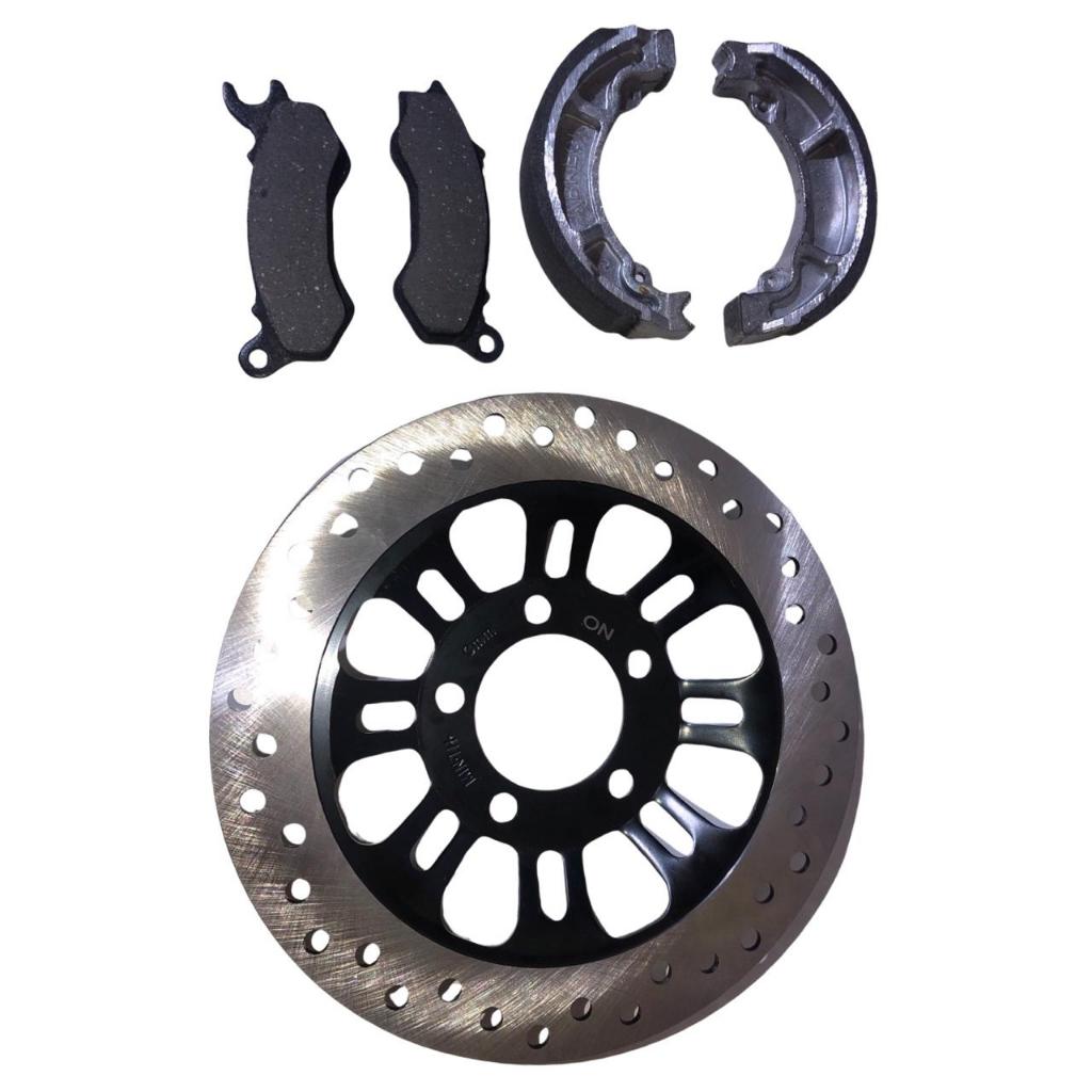 Disco Freio + Lona + Pastilha Freio Titan 150/160 Cbs 2015 a 2017