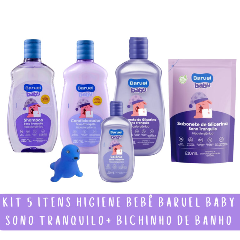Kit Baruel Baby Sono Tranquilo Bebe Shampoo + Cond